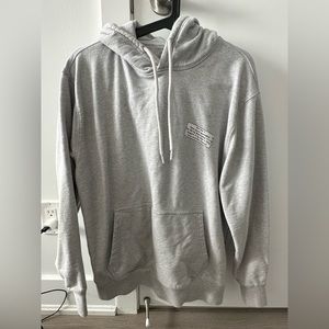Palace grey sandwich hoodie